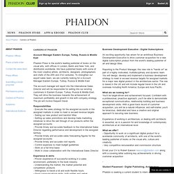 Careers at Phaidon