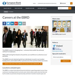 Careers at the EBRD