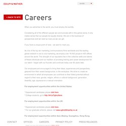 Careers Ogilvy &amp; Mather