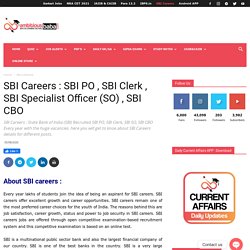 SBI Career