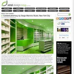 Careland pharmacy by Sergio Mannino Studio, New York City