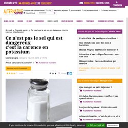 Dangers du sel