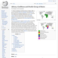 African, Caribbean and Pacific Group of States