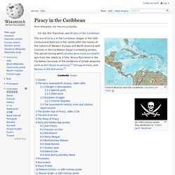 Piracy in the Caribbean