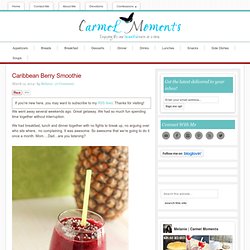 Caribbean Berry Smoothie