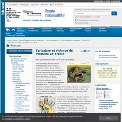 Caricature et violence de l'Histoire en France — Enseigner avec le numérique