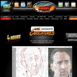 Caricatures Illustration Tutorial using Toon Boom Animate