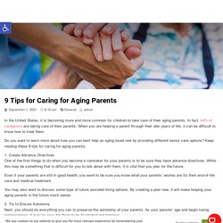 How to Care for Aging Parents Without Sacrificing Your Career
