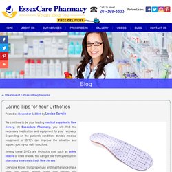 Caring Tips for Your Orthotics