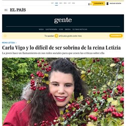 Carla Vigo y lo difícil de ser sobrina de la reina Letizia