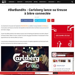 Carlsberg lance sa tireuse à bière connectée