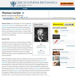 British essayist and historian
