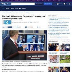 The top 9,486 ways Jay Carney won’t answer your questions (interactive)