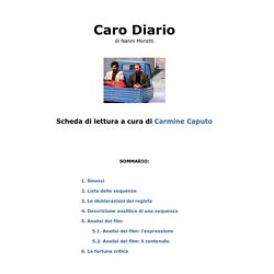 "Caro Diario" - analisi semiotica