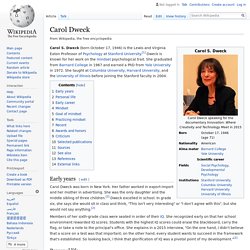 Carol Dweck - Wikipedia