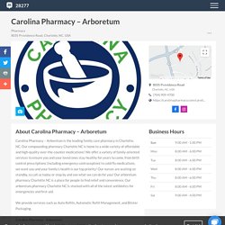 Carolina Pharmacy – Arboretum, Pharmacy in 28277