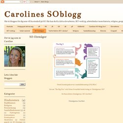 Carolines SOblogg: SO-förmågor
