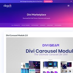 Divi Carousel Module 2.0