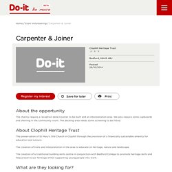 Carpenter & Joiner - Do-It - Be More