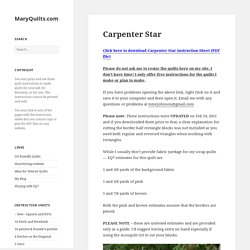 Carpenter Star