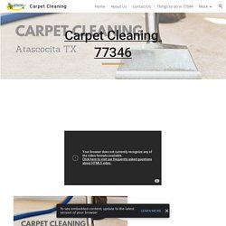 Carpet Cleaning - Carpet Cleaning 77346