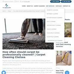 carpet cleaning chelsea