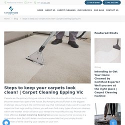 carpet cleaning epping vic