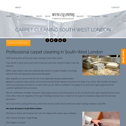 Carpet Cleaning South West London