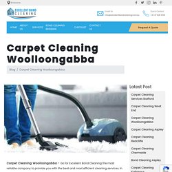 Carpet Cleaning Woolloongabba