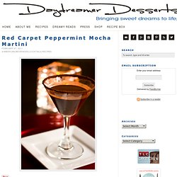 Red Carpet Peppermint Mocha Martini