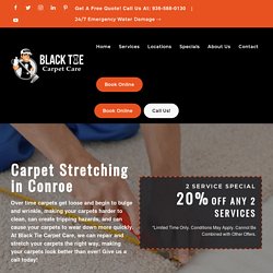 Carpet Stretching And Repair Services In Conroe Tx