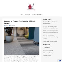 Carpets or Timber Floorboards: Which is better?