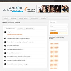 Carrefour de la réussite » Documentation Repcar