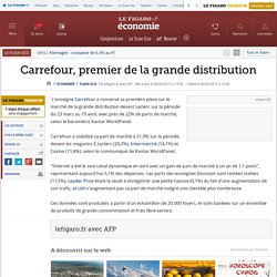 Carrefour, premier de la grande distribution