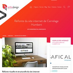 Carrelage Humbert - Refonte du site internet et optimisation SEO