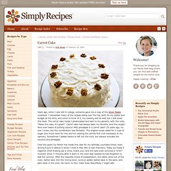 Carrot Cake Recipe