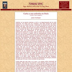 Carta a una señorita en París - Julio Cortázar