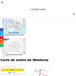 Carte de metro de Westeros
