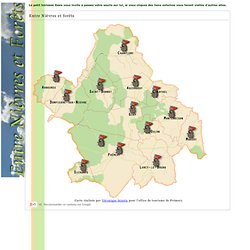 Carte entre Nièvres et forêts