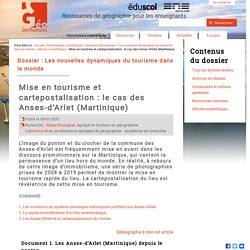 Mise en tourisme et cartepostalisation : le cas des Anses-d’Arlet (Martinique)