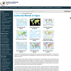 Cartes Du Monde en ligne