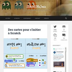 Des cartes pour s'initier à Scratch - School(Re)mix