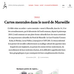 Cartes mentales dans le nord de Marseille – Mapper.fr