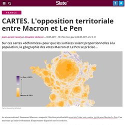 CARTES. L'opposition territoriale entre Macron et Le Pen