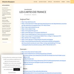 Les Cartes de France - Sébastien Bequignon