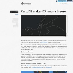 Blog, CartoDB makes D3 maps a breeze