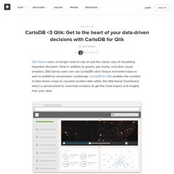 CartoDB <3 Qlik: Get to the heart of your data-driven decisions with CartoDB for Qlik