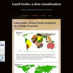 Cartogram of Land Grabs