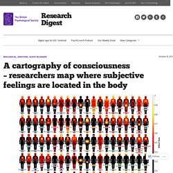 A cartography of consciousness – researchers map where subjective feelings are located in the body