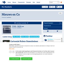 Cartoonist Ruben Oppenheimer deed meer dan tien keer aangifte van bedreiging - Nieuws en Co
